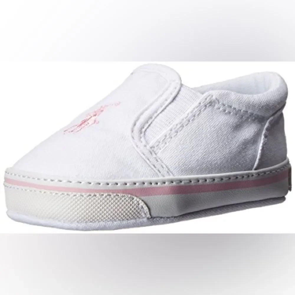 Balmount Slip On (infant Girls Polo Ralph Lauren Infant Slip-On